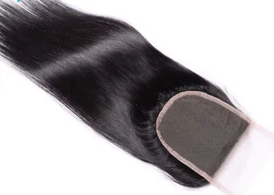 Raw Straight Closure (HD Lace)