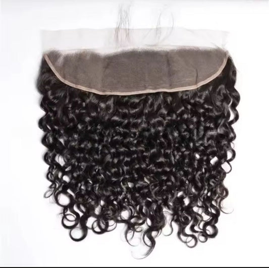 Raw Curly Frontal (HD Lace)