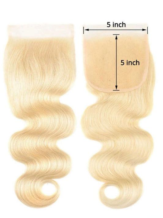 Russian Blode 613 Closure (HD Lace)